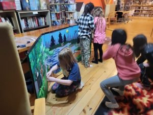 Placing the animals in their habitats